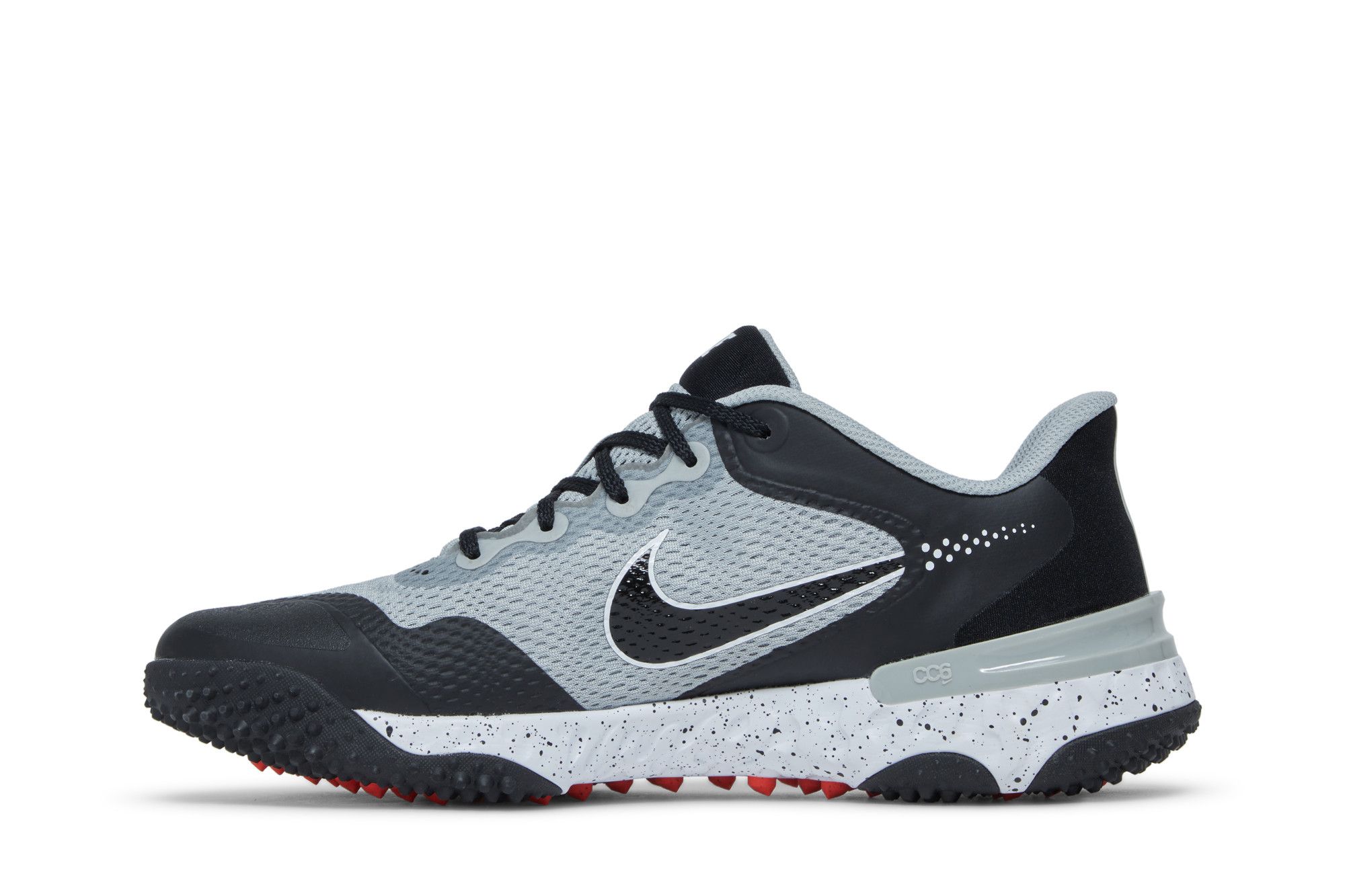 Lookbook Nike Alpha Huarache Elite 3 Turf '淺煙灰黑' CK0748-011