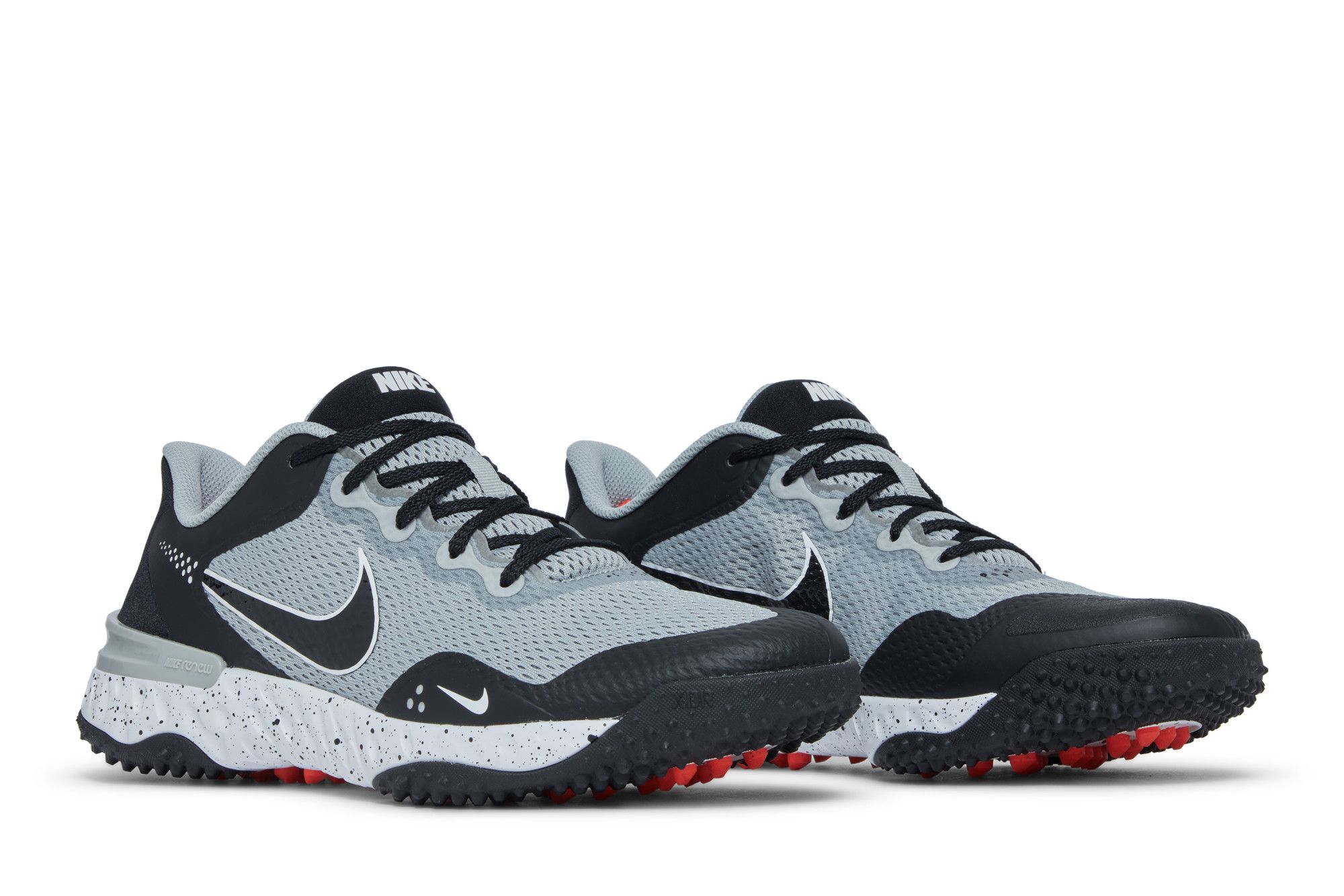 Cheap Nike Alpha Huarache Elite 3 Turf '淺煙灰黑' CK0748-011