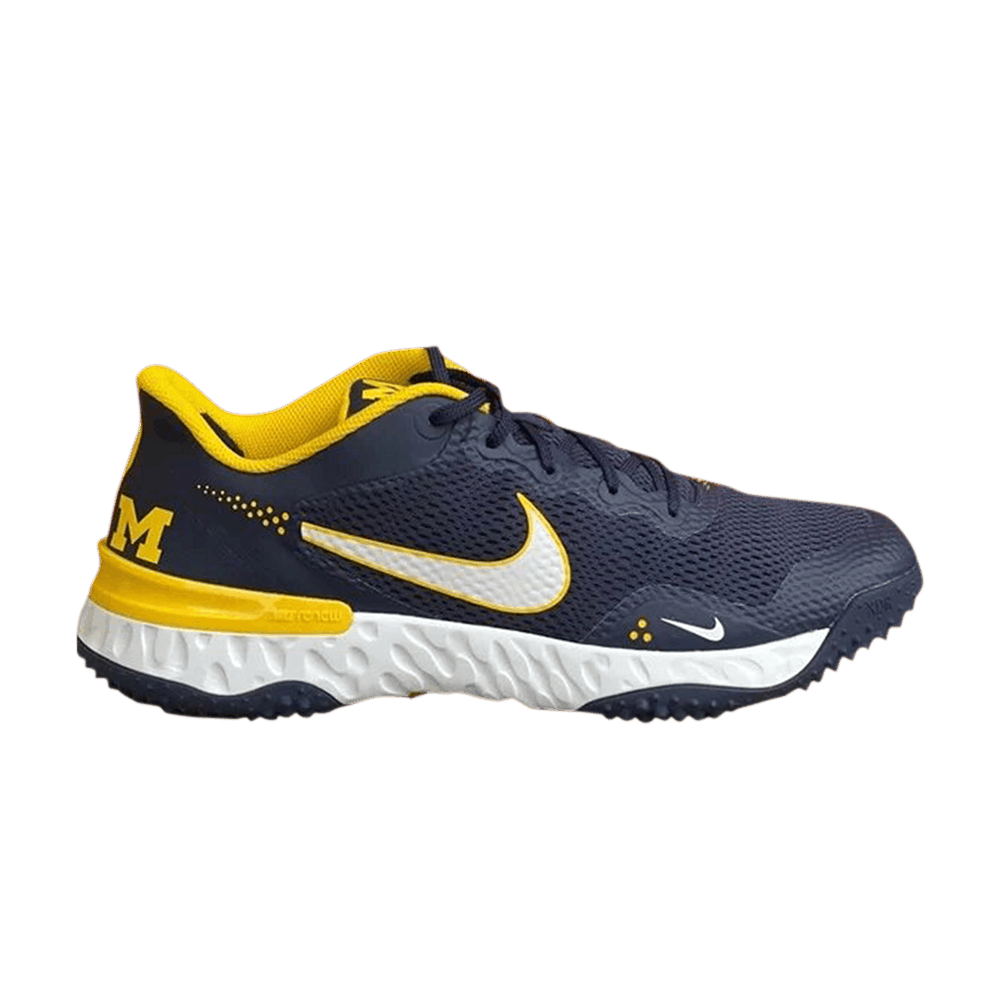 Buy Nike Alpha Huarache Elite 3 Turf 'Michigan' Zapatillas de béisbol. DH0123-402