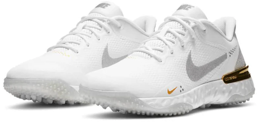 Nike Alpha Huarache Elite 3 Turf 'White Metallic Silver' CV3560-101 Lookbook Nike Alpha Huarache Elite 3 Turf 'White Metallic Silver' CV3560-101