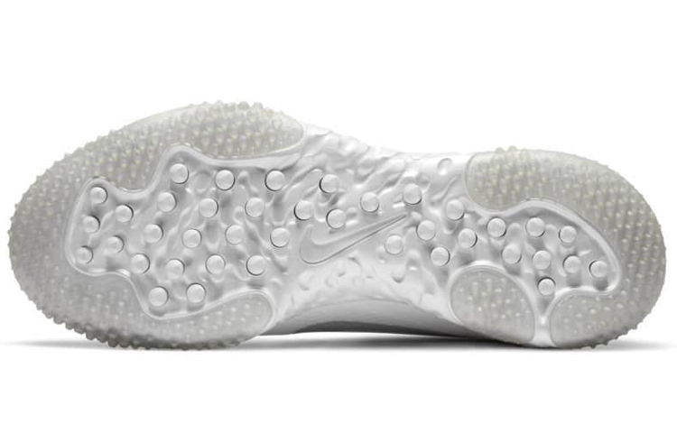 Nike Alpha Huarache Elite 3 Turf 'White Metallic Silver' 圖 6