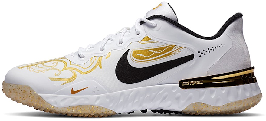 나이키 알파 허라취 엘리트 3 터프 프리미엄 "화이트 메탈릭 비비드 골드" CV3561-101 Buy 나이키 알파 허라취 엘리트 3 터프 프리미엄 "화이트 메탈릭 비비드 골드" CV3561-101