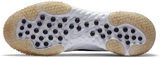 Details for Nike Alpha Huarache Elite 3 Turf Premium 'White Metallic Vivid Gold' CV3561-101