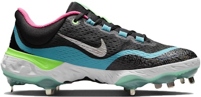 Nike Alpha Huarache Elite 4 Low 'Hitam Teal Pink' DJ6521-002 Order Nike Alpha Huarache Elite 4 Low 'Hitam Teal Pink' DJ6521-002