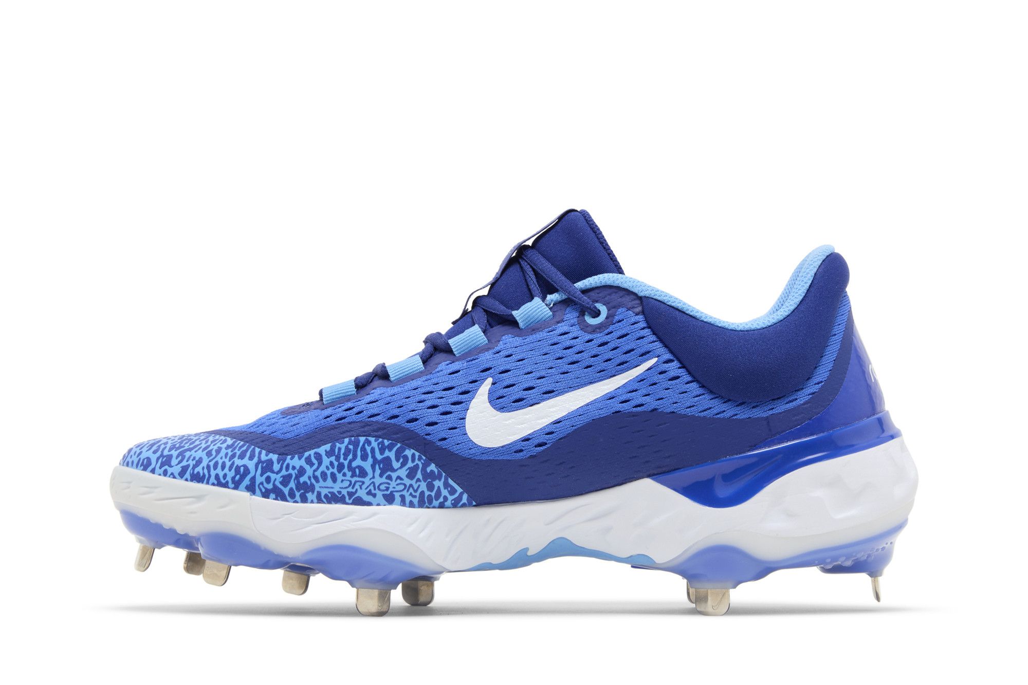 Lookbook Nike Alpha Huarache Elite 4 Low ''Hyper Royal Weiß'' DJ6521-414