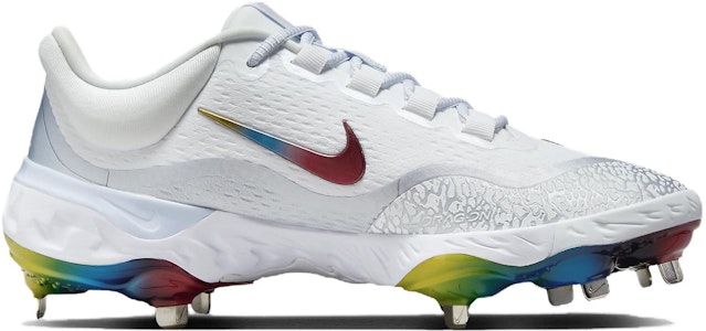 Nike Alpha Huarache Elite 4 Low 'Pelangi' FD2745-106 Order Nike Alpha Huarache Elite 4 Low 'Pelangi' FD2745-106