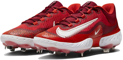 Shop Nike Alpha Huarache Elite 4 Low 'Merah Universitas' DJ6521-616