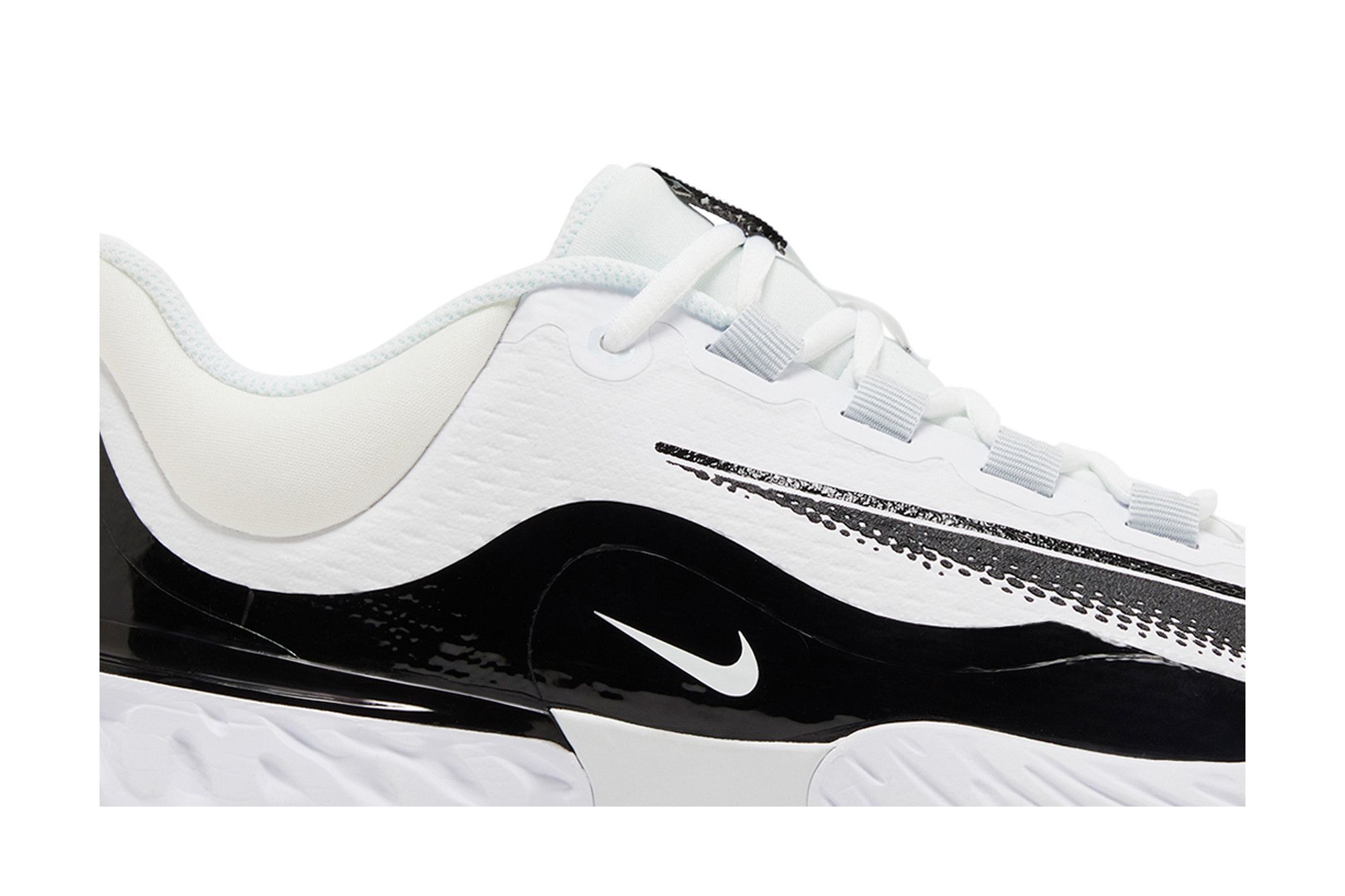 Lookbook 耐克Alpha Huarache Elite 4低帮“白黑蓝色光晕” FD2745-101