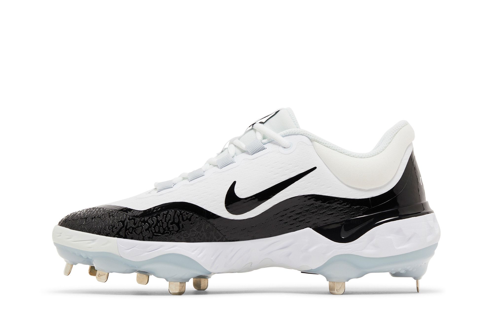 Shop 耐克Alpha Huarache Elite 4低帮“白黑蓝色光晕” FD2745-101