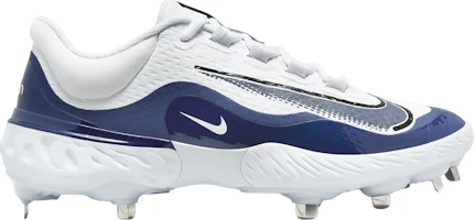Nike Alpha Huarache Elite 4 Low 'White Midnight Navy' FD2745-103 Nike Alpha Huarache Elite 4 Low 'White Midnight Navy' FD2745-103