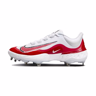Nike Alpha Huarache Elite 4 Low 'White University Red'