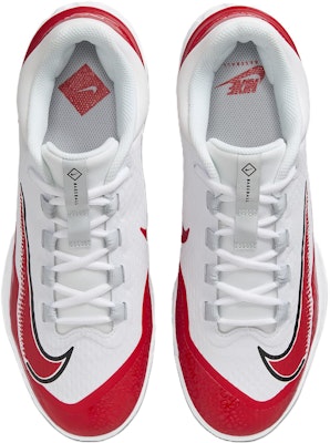 Nike Alpha Huarache Elite 4 Low 'Putih Universiti Merah' FD2745-105 Shop Nike Alpha Huarache Elite 4 Low 'Putih Universiti Merah' FD2745-105