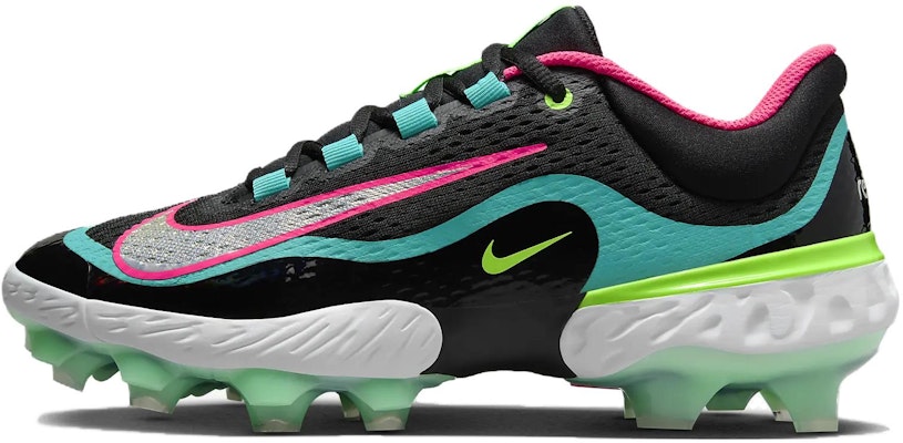 Nike Alpha Huarache Elite 4 Low MCS 'Black Teal Pink' FQ7724-001 Buy Nike Alpha Huarache Elite 4 Low MCS 'Black Teal Pink' FQ7724-001
