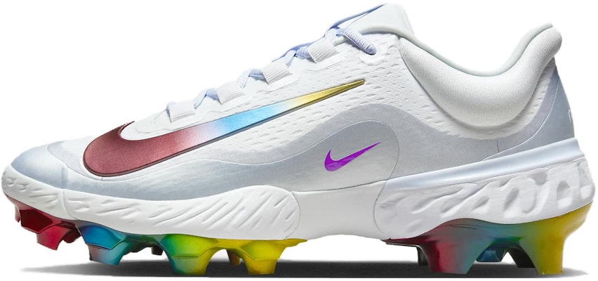 Nike Alpha Huarache Elite 4 Low MCS 'Rainbow' FQ7724-106 Buy Nike Alpha Huarache Elite 4 Low MCS 'Rainbow' FQ7724-106