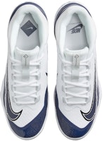 耐吉 Alpha Huarache Elite 4 Low MCS '白色午夜海軍藍' FD6255-103 Shop 耐吉 Alpha Huarache Elite 4 Low MCS '白色午夜海軍藍' FD6255-103