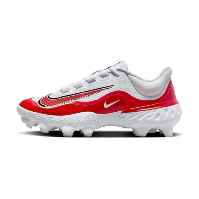 Nike Alpha Huarache Elite 4 Low MCS 'White University Red'