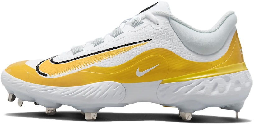 Nike Alpha Huarache Elite 4 Low TB 'White Amarillo' DR6851-100 Buy Nike Alpha Huarache Elite 4 Low TB 'White Amarillo' DR6851-100