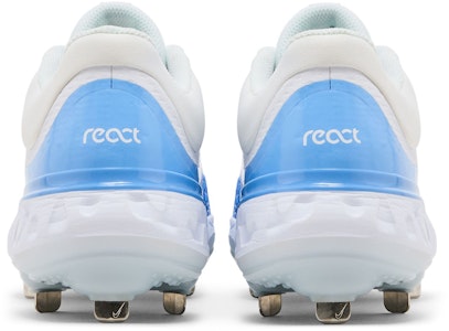 Nike Alpha Huarache Elite 4 Low TB 'Blanco Azul Valor' DR6851-102 Details for Nike Alpha Huarache Elite 4 Low TB 'Blanco Azul Valor' DR6851-102