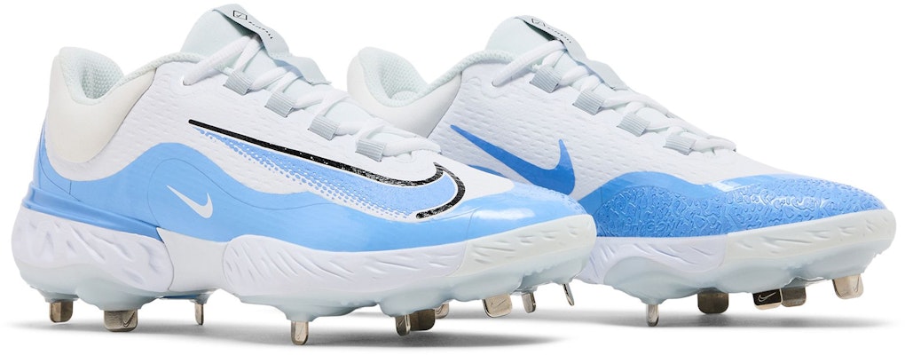 Nike Alpha Huarache Elite 4 Low TB 'White Valor Blue' DR6851-102 Cheap Nike Alpha Huarache Elite 4 Low TB 'White Valor Blue' DR6851-102