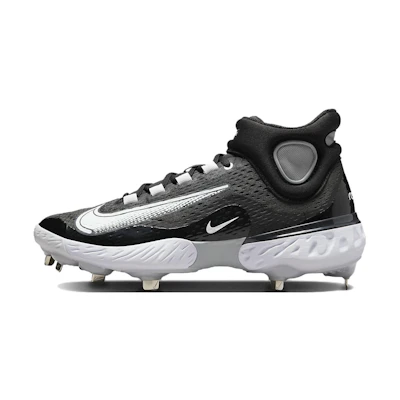 Nike Alpha Huarache Elite 4 Mid 'Black Dark Smoke Grey'