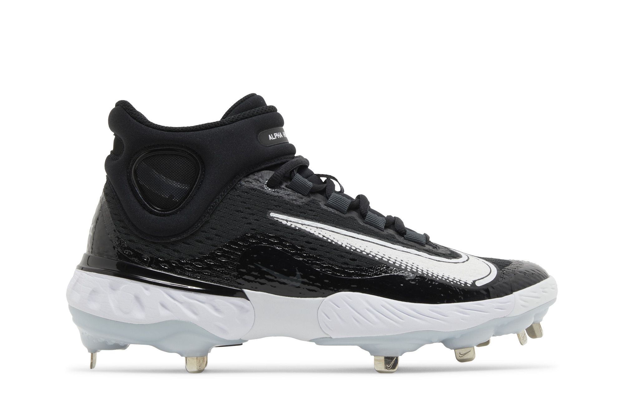 Nike Alpha Huarache Elite 4 Mid 'Black White' DJ6520-001