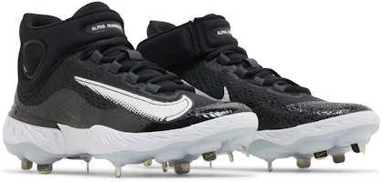 Cheap Nike Alpha Huarache Elite 4 Mid 'Hitam Putih' DJ6520-001
