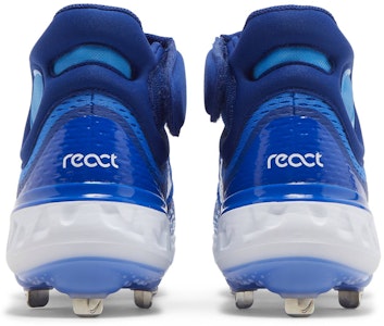 Nike Alpha Huarache Elite 4 Mid 'Hyper Royal Putih' DJ6520-414 Details for Nike Alpha Huarache Elite 4 Mid 'Hyper Royal Putih' DJ6520-414