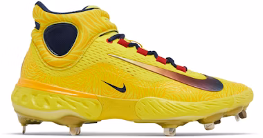 Nike Alpha Huarache Elite 4 Mid 'Ronald Acuña Jr.' PE 'Ronald Acuña Jr.' FZ3466-700 Nike Alpha Huarache Elite 4 Mid 'Ronald Acuña Jr.' PE 'Ronald Acuña Jr.' FZ3466-700