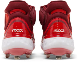 Details for Nike Alpha Huarache Elite 4 Mid ''Rosso Università Bianco'' DJ6520-616