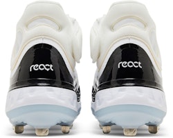 耐吉 Alpha Huarache Elite 4 中 "白 黑 藍光" FD2744-101 Details for 耐吉 Alpha Huarache Elite 4 中 "白 黑 藍光" FD2744-101