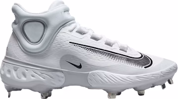 Nike Alpha Huarache Elite 4 Mid 'White Wolf Grey' FD2744-100 Nike Alpha Huarache Elite 4 Mid 'White Wolf Grey' FD2744-100
