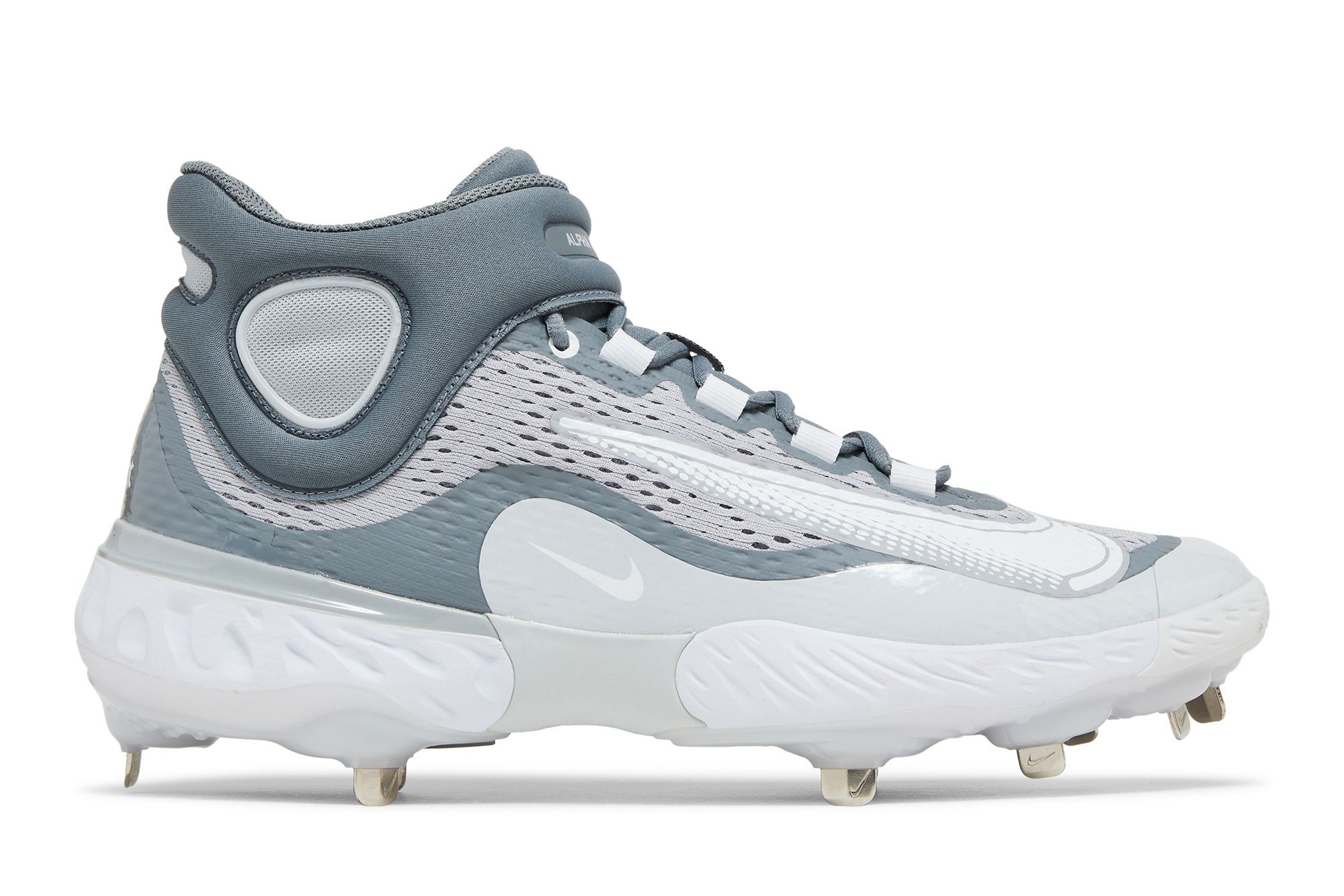 Nike Alpha Huarache Elite 4 Mid 'Wolf Grey White' DJ6520-012