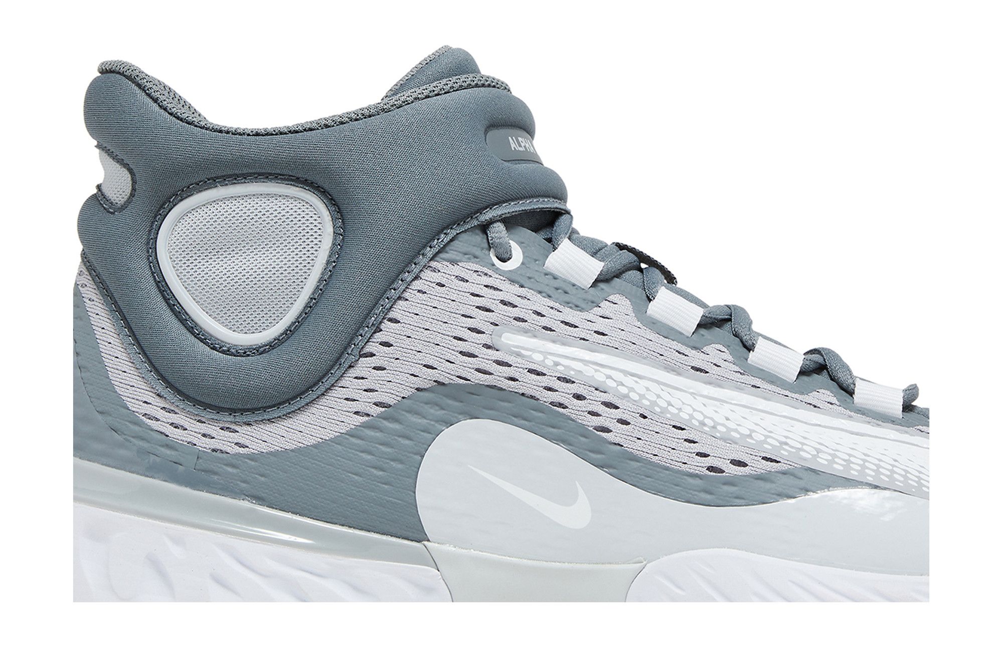 Order Nike Alpha Huarache Elite 4 Mid ''Wolf Grey Weiß'' DJ6520-012