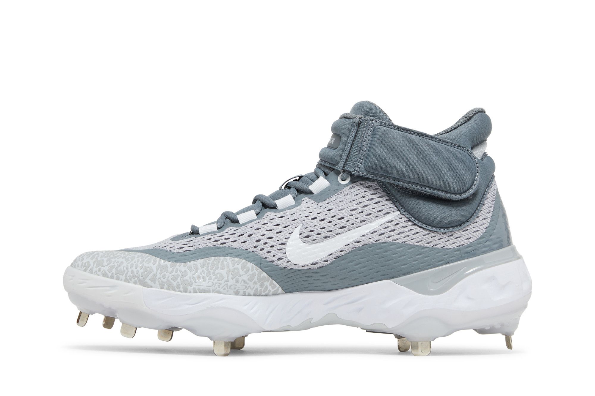 Lookbook Nike Alpha Huarache Elite 4 Mid ''Wolf Grey Weiß'' DJ6520-012
