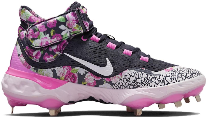 Nike Alpha Huarache Elite 4 Mid Premium 'Floral' FJ8877-001 Order Nike Alpha Huarache Elite 4 Mid Premium 'Floral' FJ8877-001