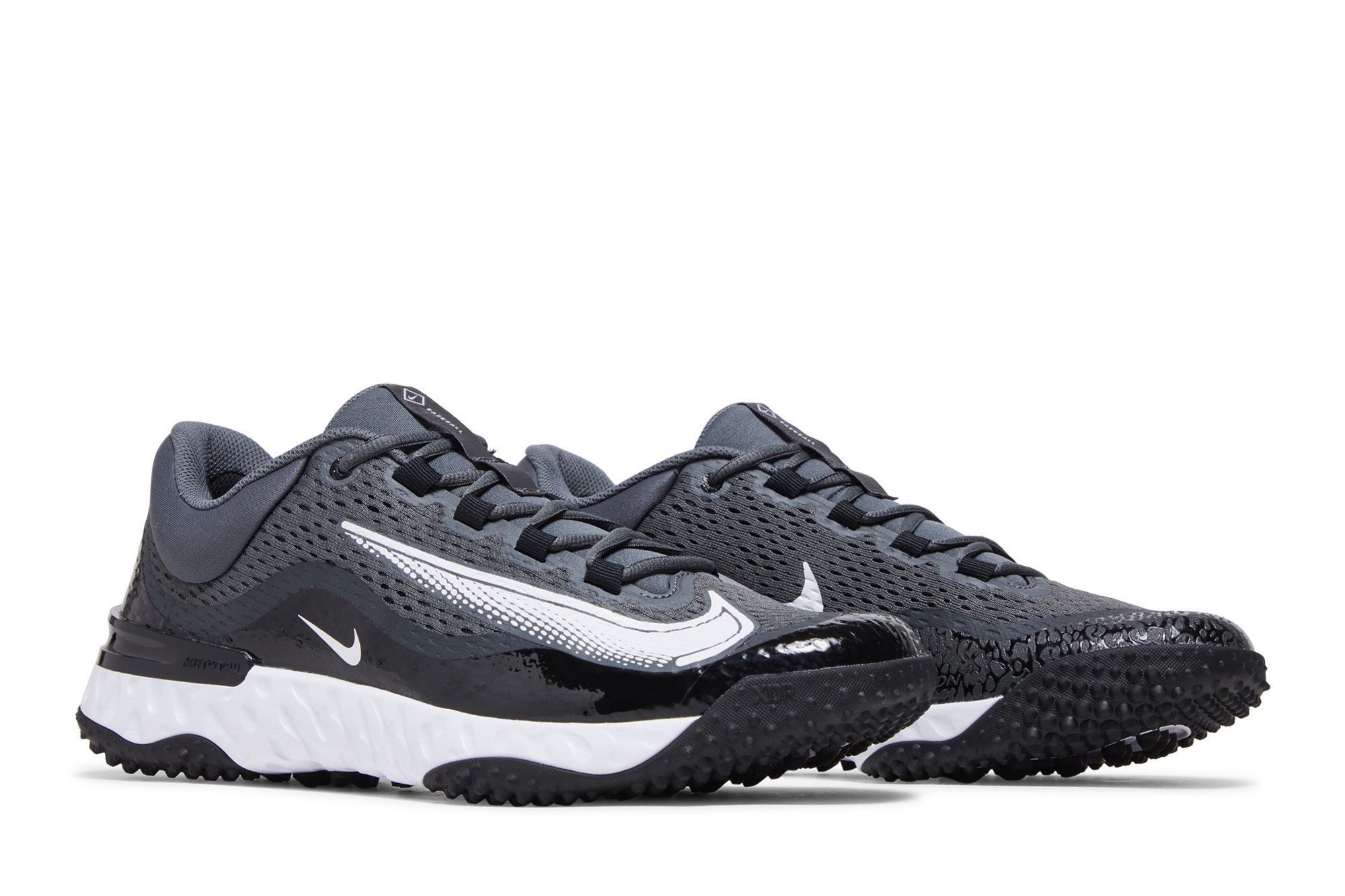 Cheap Nike Alpha Huarache Elite 4 TF ''Schwarz Weiß'' DJ6523-011