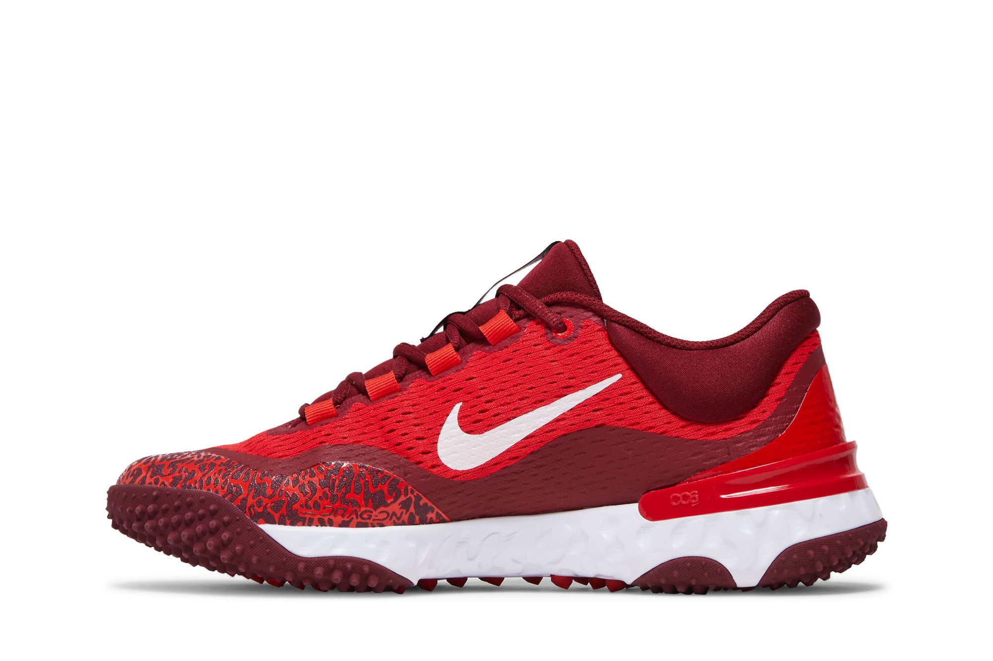 Lookbook Nike Alpha Huarache Elite 4 TF ''Rouge Université'' DJ6523-616