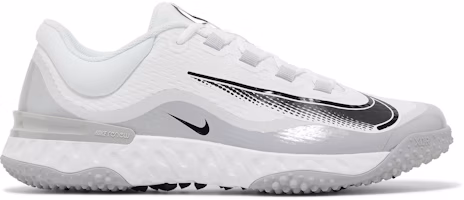 Nike Alpha Huarache Elite 4 TF 'White Wolf Grey' FD2743-100 Nike Alpha Huarache Elite 4 TF 'White Wolf Grey' FD2743-100