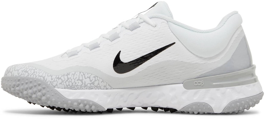 Nike Alpha Huarache Elite 4 TF 'White Wolf Grey' FD2743-100 Lookbook Nike Alpha Huarache Elite 4 TF 'White Wolf Grey' FD2743-100