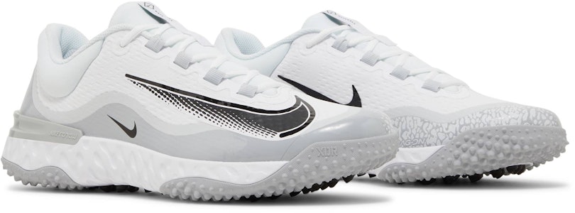 Nike Alpha Huarache Elite 4 TF 'Putih Abu-Abu Wolf' FD2743-100 Cheap Nike Alpha Huarache Elite 4 TF 'Putih Abu-Abu Wolf' FD2743-100