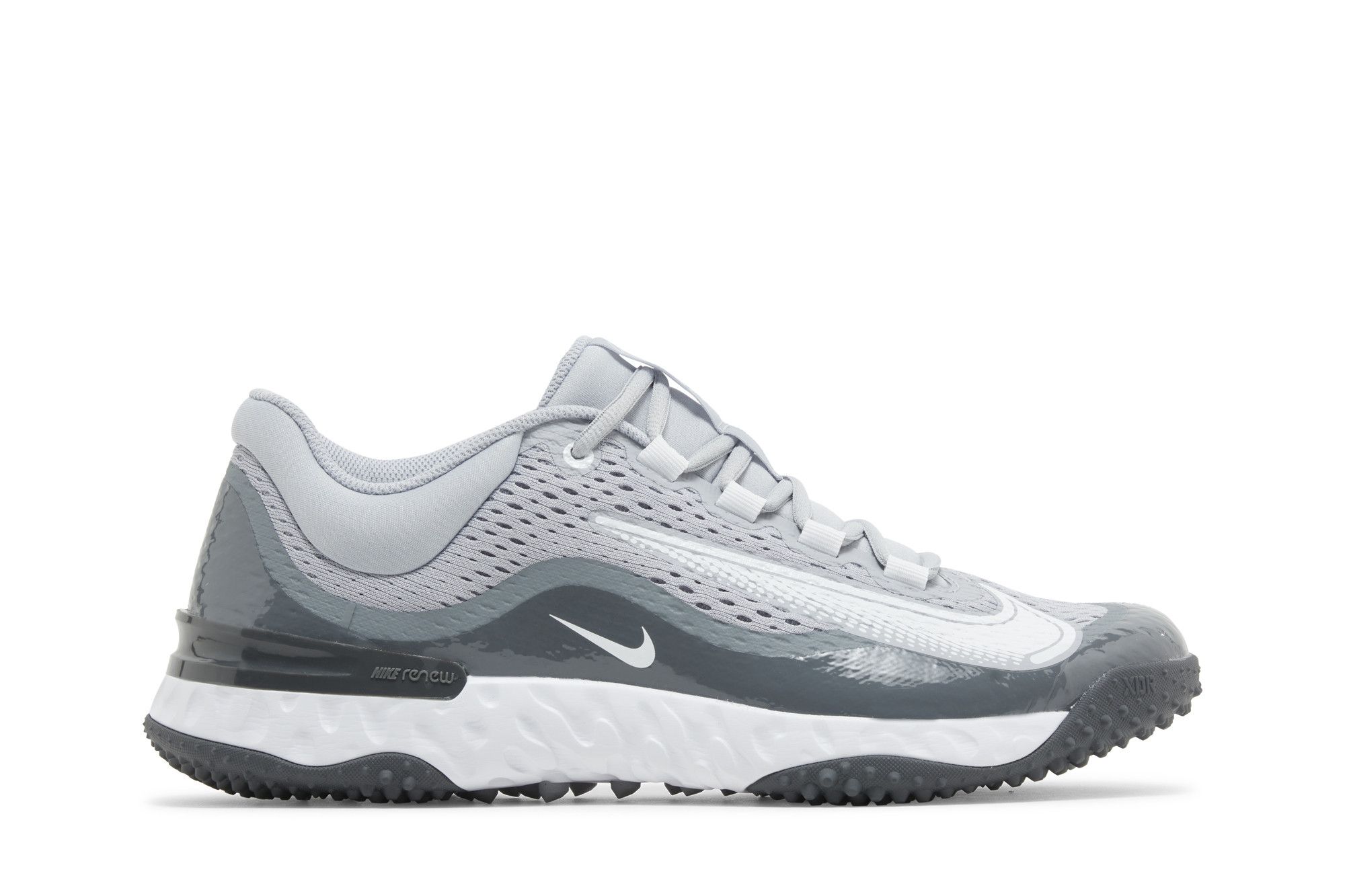 Nike Alpha Huarache Elite 4 TF 'Wolf Grey' DJ6523-010