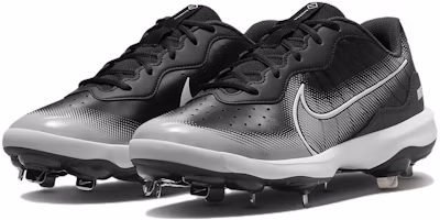 Lookbook Nike Alpha Huarache Varsity 4 Low ''Zwart Donker Smoke Grijs'' DJ6516-010