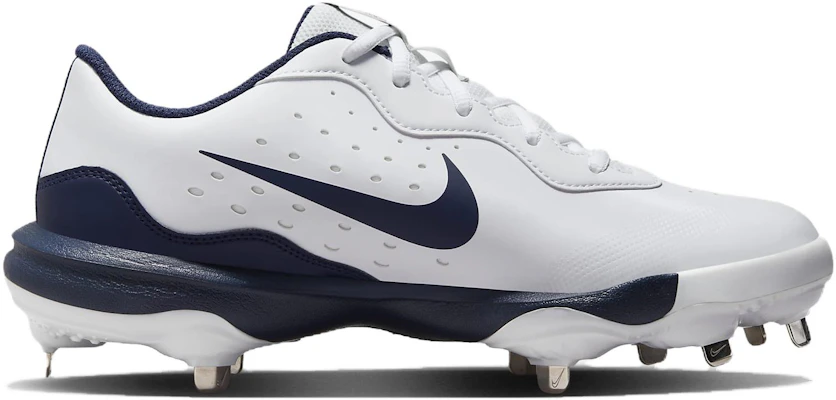 Nike Alpha Huarache Varsity 4 Low 'Blanco Azul Medianoche' DJ6516-103 Order Nike Alpha Huarache Varsity 4 Low 'Blanco Azul Medianoche' DJ6516-103