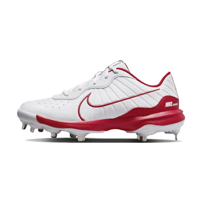 Nike Alpha Huarache Varsity 4 Low 'White University Red'