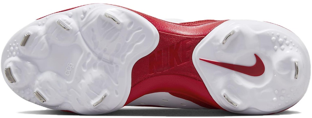Nike Alpha Huarache Varsity 4 Low 'White University Red' DJ6516-104 Details for Nike Alpha Huarache Varsity 4 Low 'White University Red' DJ6516-104