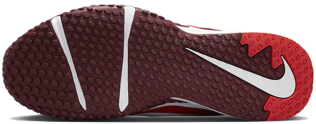 Nike Alpha Huarache Varsity 4 TF 'Merah Universitas' DJ6518-616 Details for Nike Alpha Huarache Varsity 4 TF 'Merah Universitas' DJ6518-616