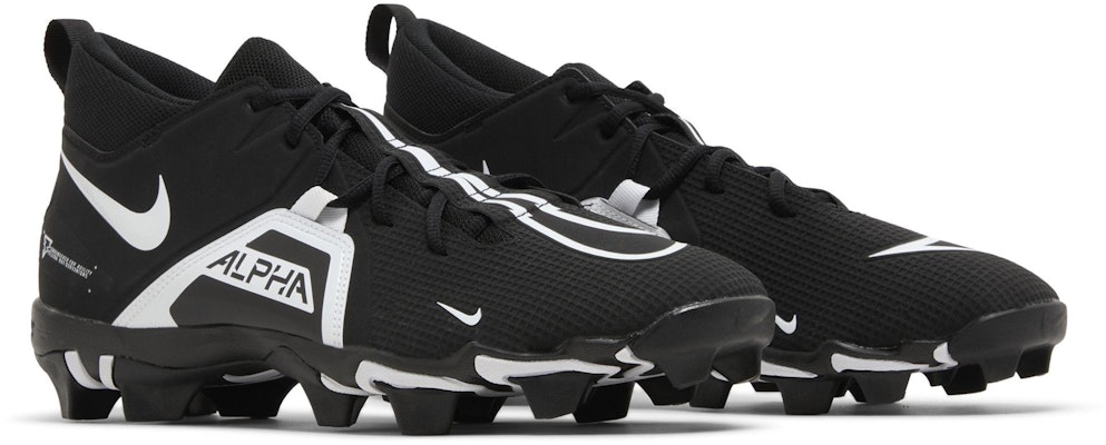 Nike Alpha Menace 3 Shark 'Black White' CV0582-001 Cheap Nike Alpha Menace 3 Shark 'Black White' CV0582-001