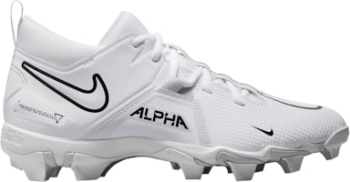 Nike Alpha Menace 3 Shark 'White Black' CV0582-109 Nike Alpha Menace 3 Shark 'White Black' CV0582-109
