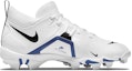 Order 耐吉 Alpha Menace 3 Shark 中筒美式足球鞋 白藍