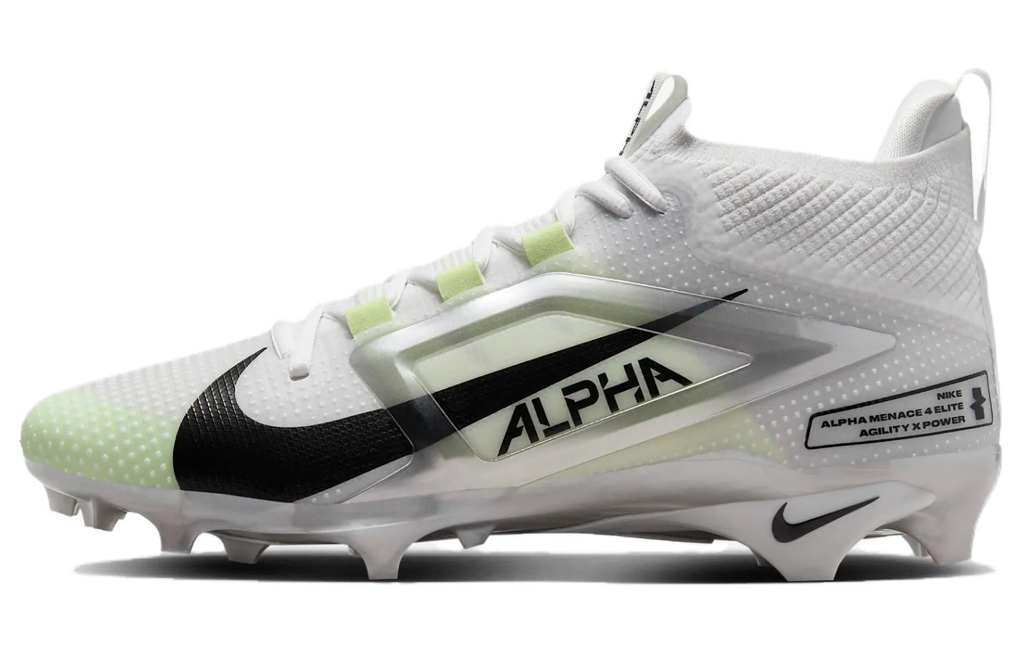 Nike Alpha Menace 4 Elite 'White Black' FD7036-100